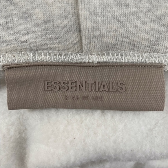 Essentials Gray Hoodie for Men - Picture 5 of 11